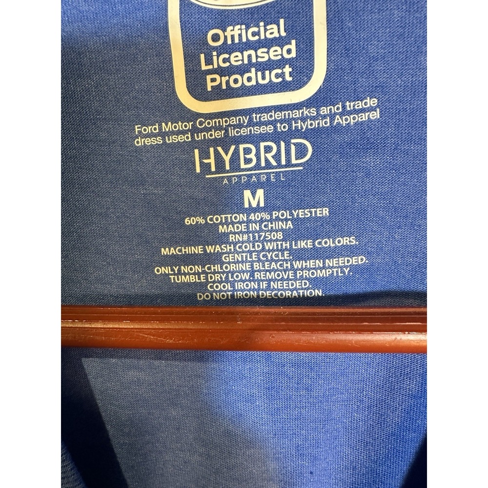 FORD mustang hybrid apparel mens short sleeve t shirt size medium - Picture 3 of 4